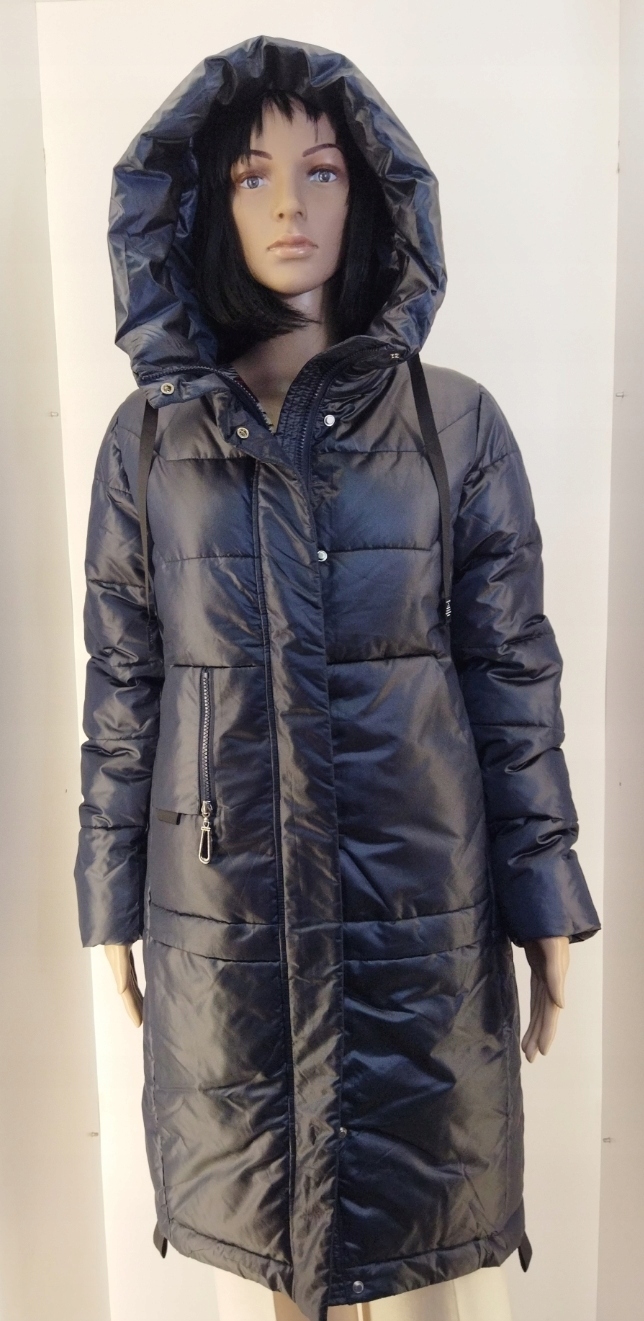 Zimní Bunda Kapuce Se Syntetickým Zipem Garoff, Tmavě Modrá AT-09, vel. L