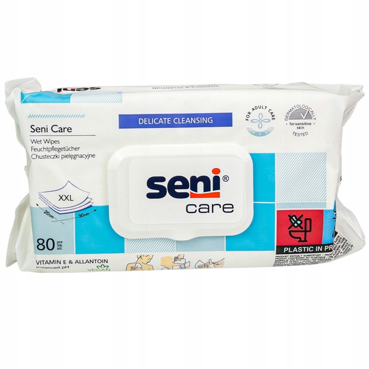 

Seni Care Chusteczki nasączone pielęgnacyjne 80szt