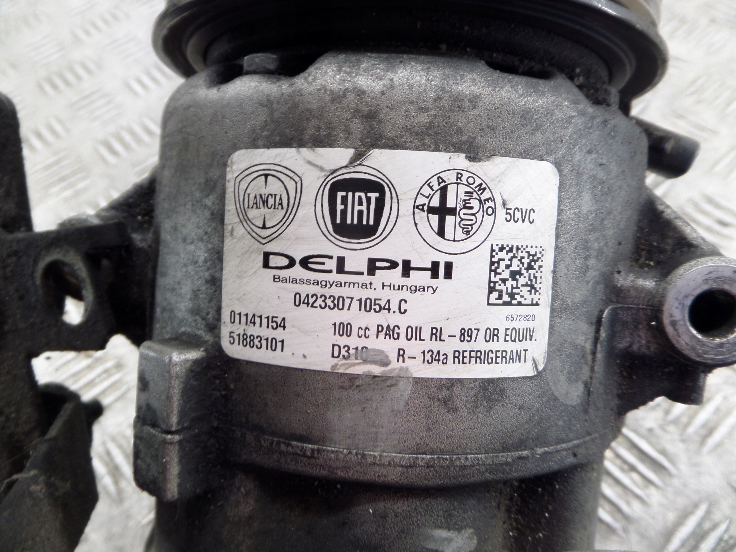 air conditioning compressor DELPHI 51883101 FIAT 500L