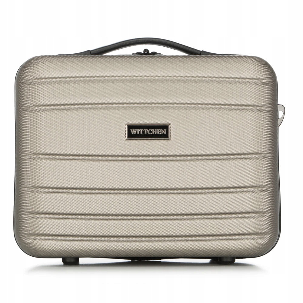 Kosmetyczka podróżna Abs Wittchen 56-3A-654-86 pojemna beżowa