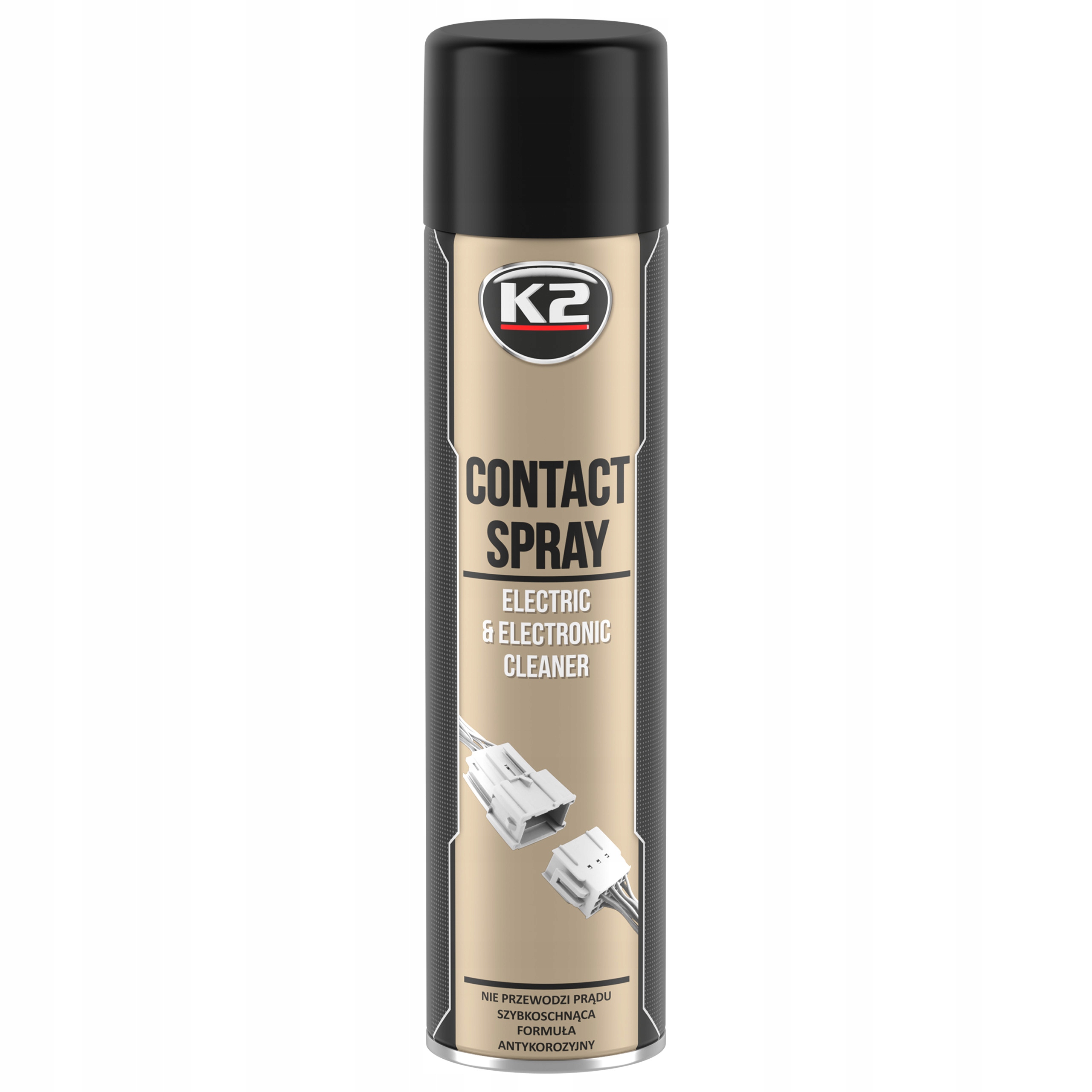 Do czyszczenia przewodów styków 600ml XXL Do Elektroniki K2 Contakt Spray
