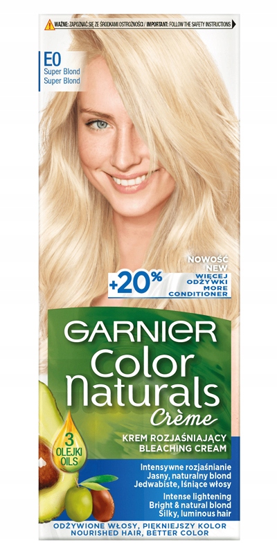 

Garnier Color Naturals Creme krem rozjaśniający Eo