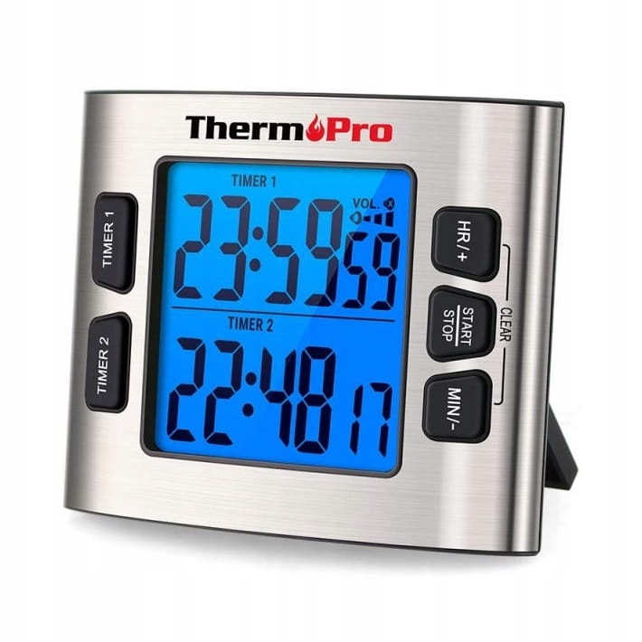

Minutnik Kuchenny Podwójny ThermoPro TM-02 Dual