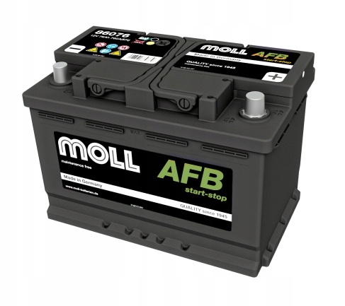 AKUMULATOR MOLL START-STOP AFB 66AH 680A 88066 P+
