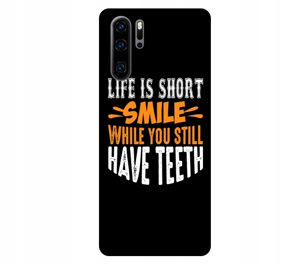 

Etui pokrowiec do Huawei P30 Pro Life is short