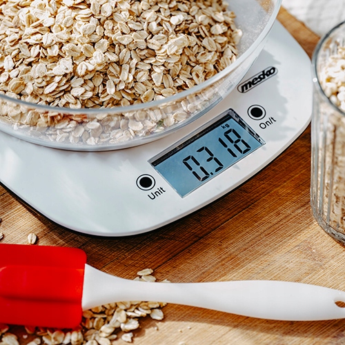 Waga kuchenna MS 3179 z misą 1,4L, 5kg, 1g, pomiar wody i mleka