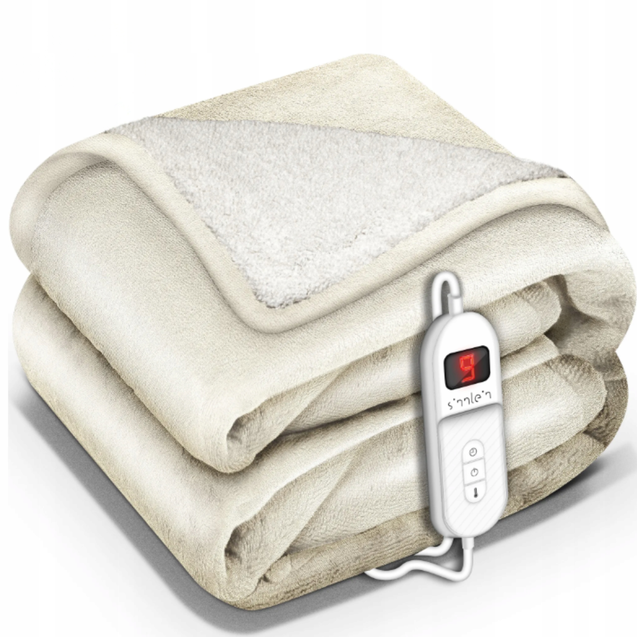 Deka sinnlein polar 180 cm x 200 cm béžová