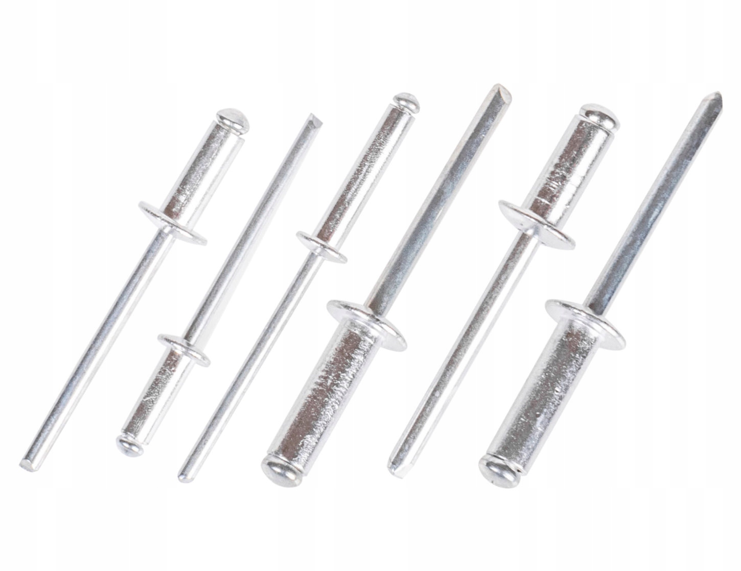 ZESTAW 450 NITÓW, NITY ALUMINIOWE 3,2-4,8mm C0405 Marka RICHMANN