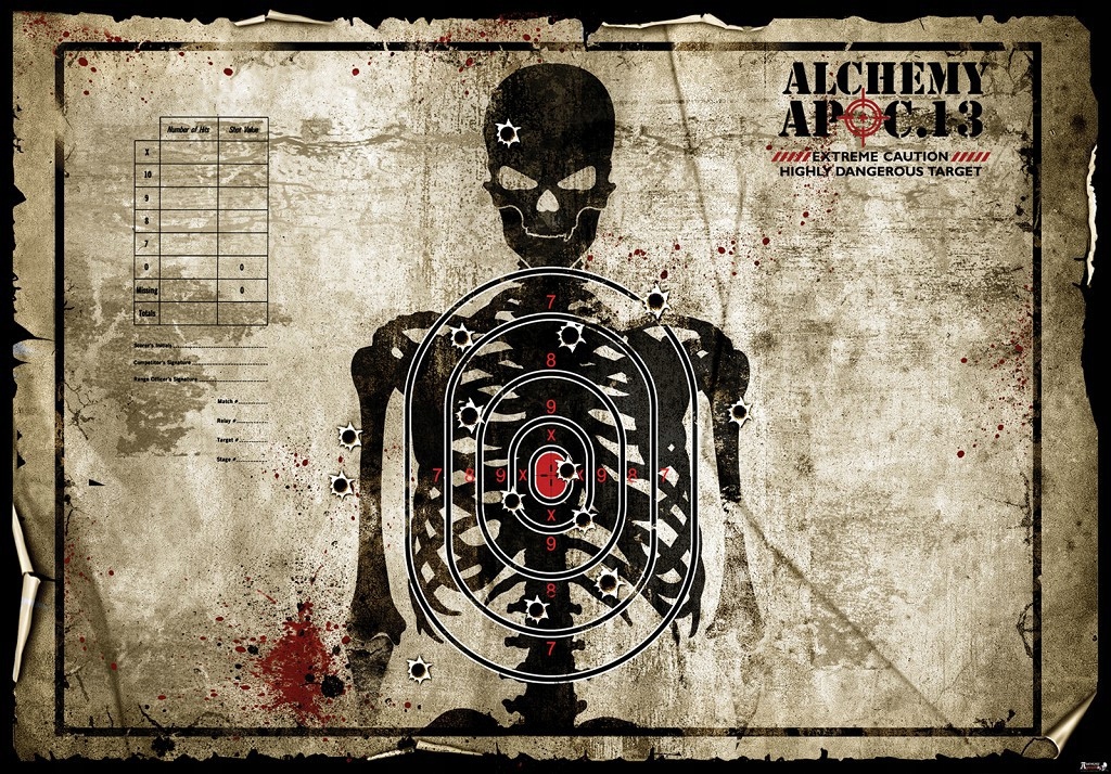 Vliesová Fototapeta 254x184 Armáda Kostra na střelnici +lepidlo