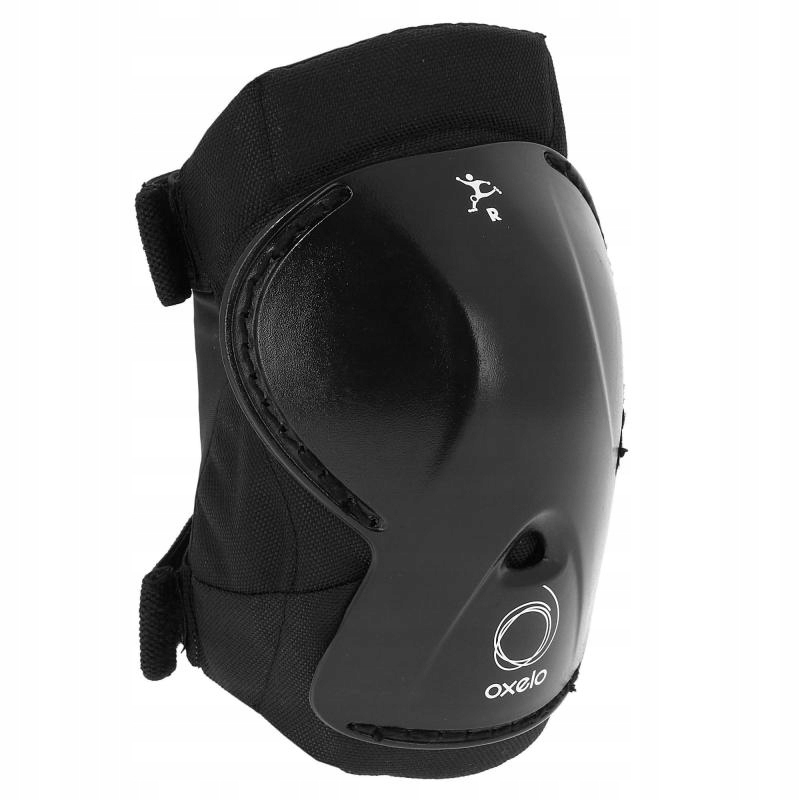 OXELO Rolki Hulajnoga Deskorolka OCHRANIACZE S Kolor czarny