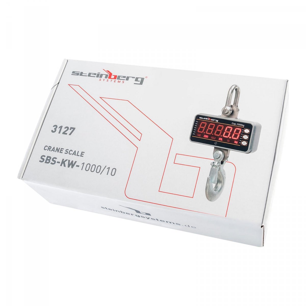 Waga hakowa Steinberg STEINBERG SBS-KW-1000/10O Informacje dodatkowe funkcja TARA