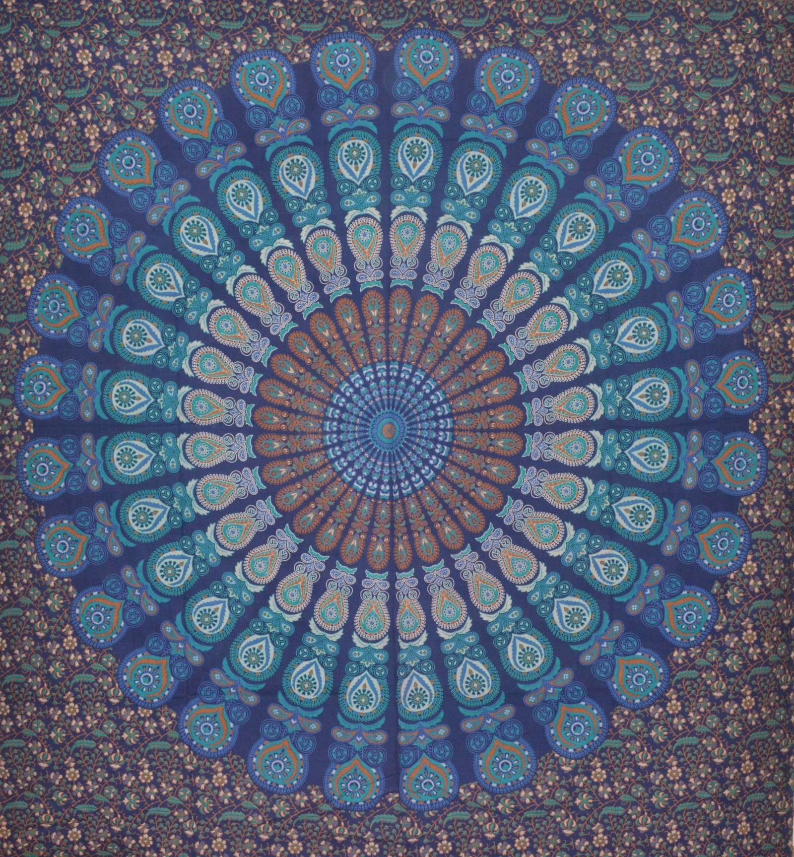 

Indyjska Narzuta XXL batik orient Mandala bawełna