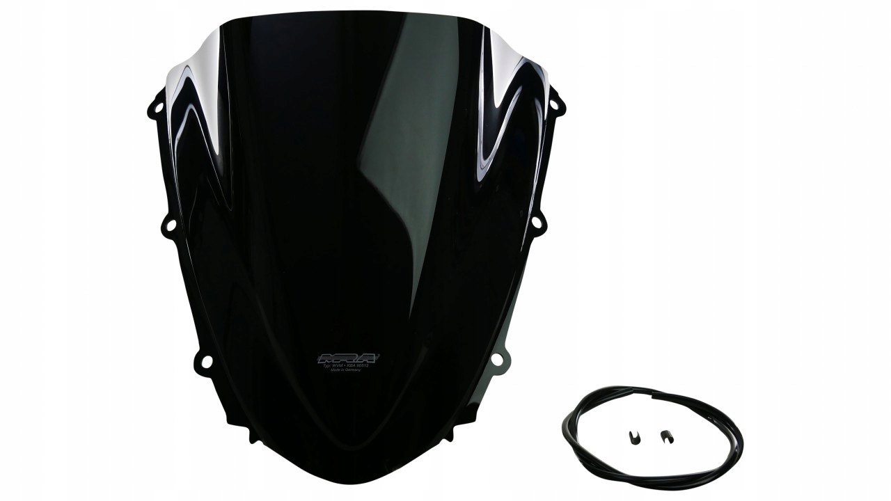 Motocyklové sklo Mra Honda Cbr 1000 Rr SC57 2004-2007, forma R, čierna