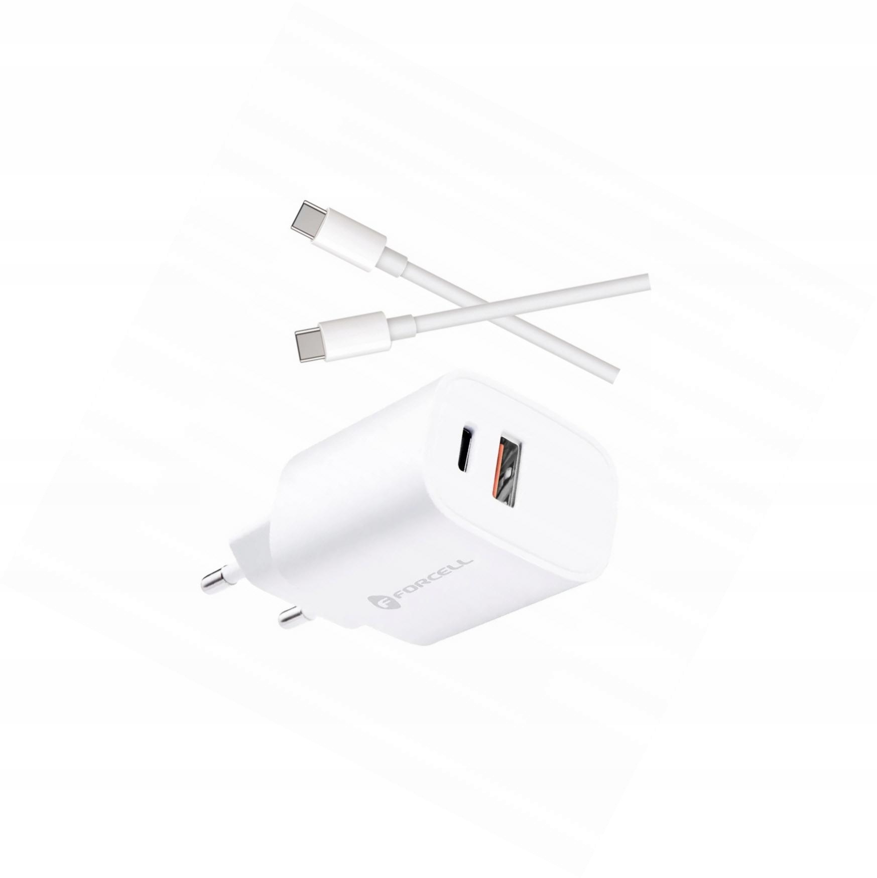 Szybka ładowarka 30W 2 wejścia z kablem Usb-c do Xiaomi Redmi Note 14 5G