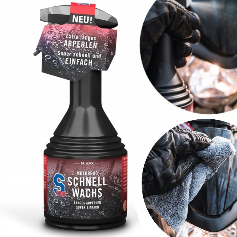 S100 Wosk W Sprayu Motorcycle Speed Wax 500 ml