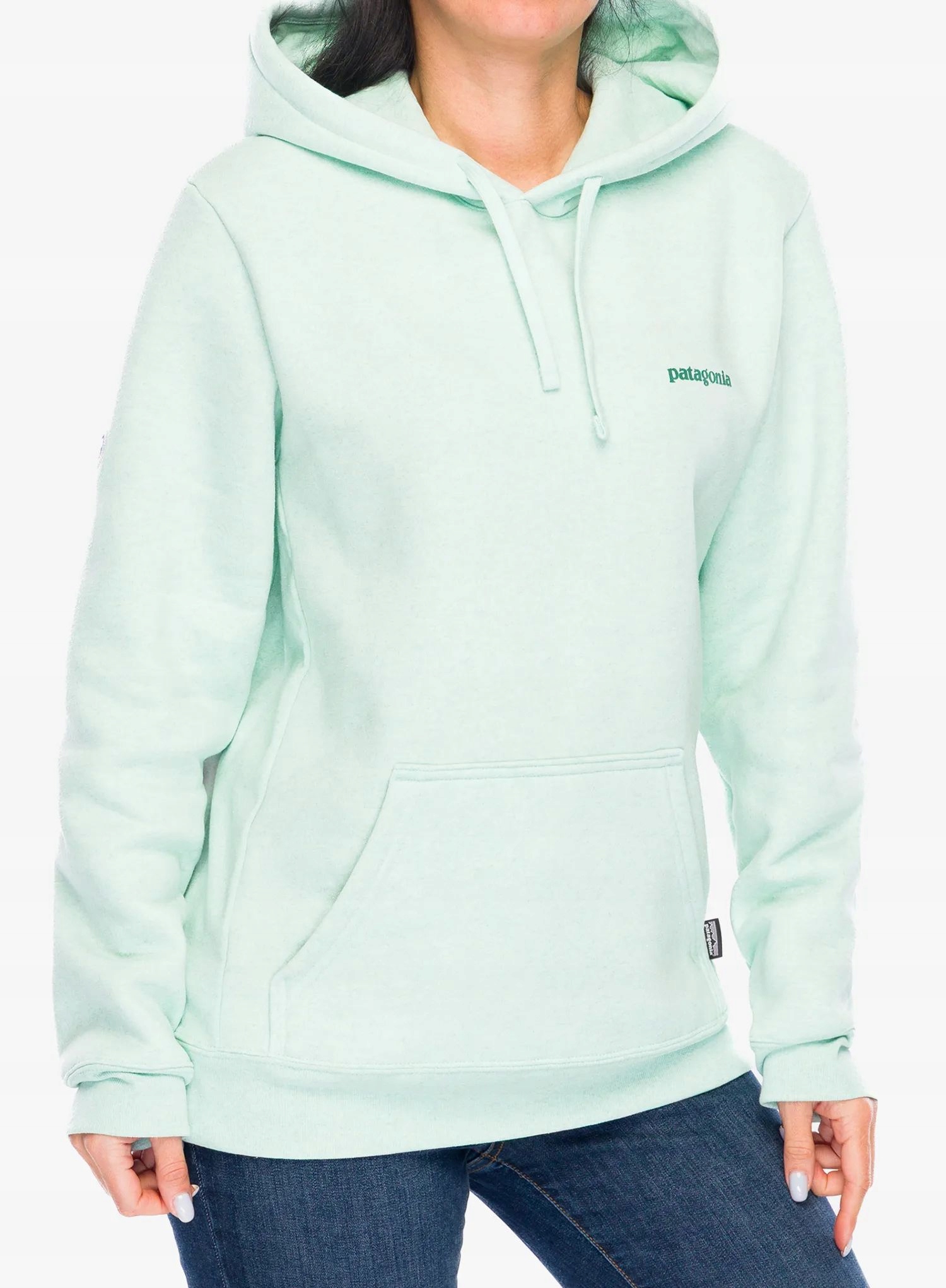 Mikina s kapucí Patagonia Fitz Roy Icon Uprisal Hoody tmavě zelená L