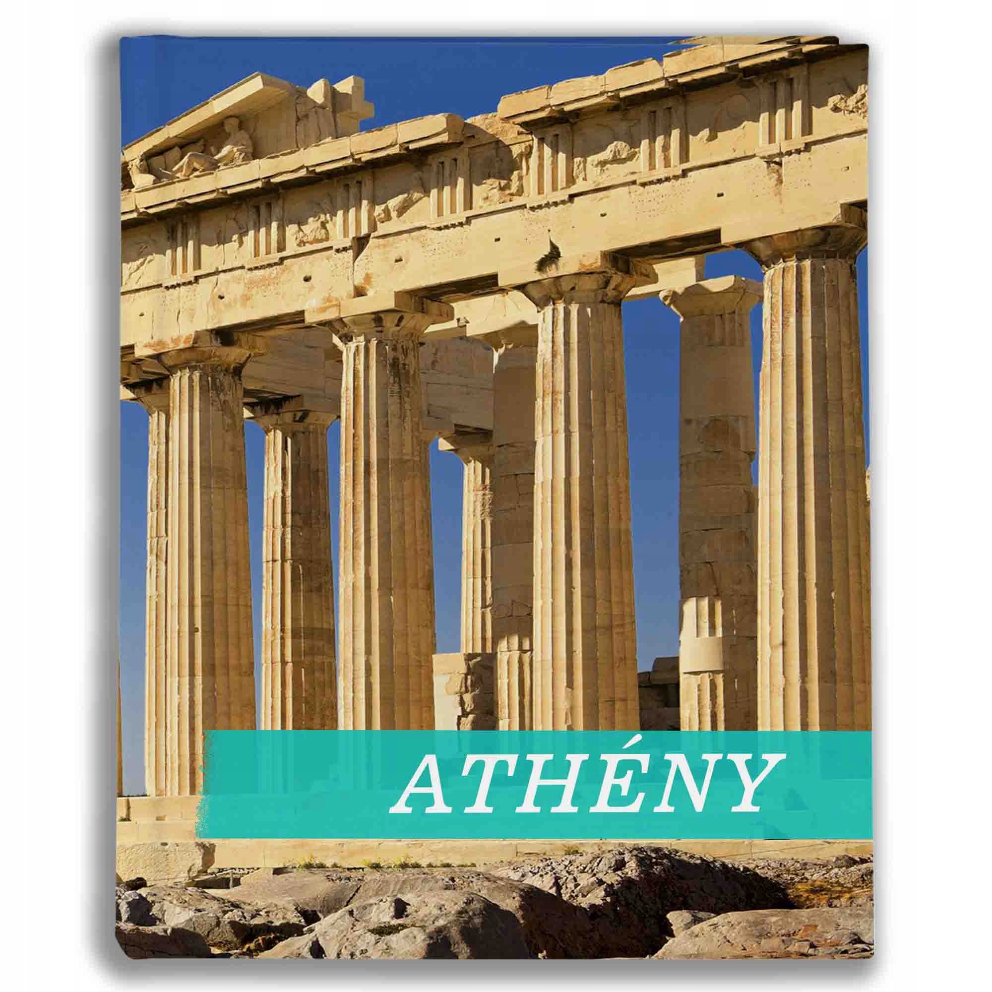 Fotoalbum, letní motiv, Athény, pro 200 fotografií formátu 10x15 cm (520)