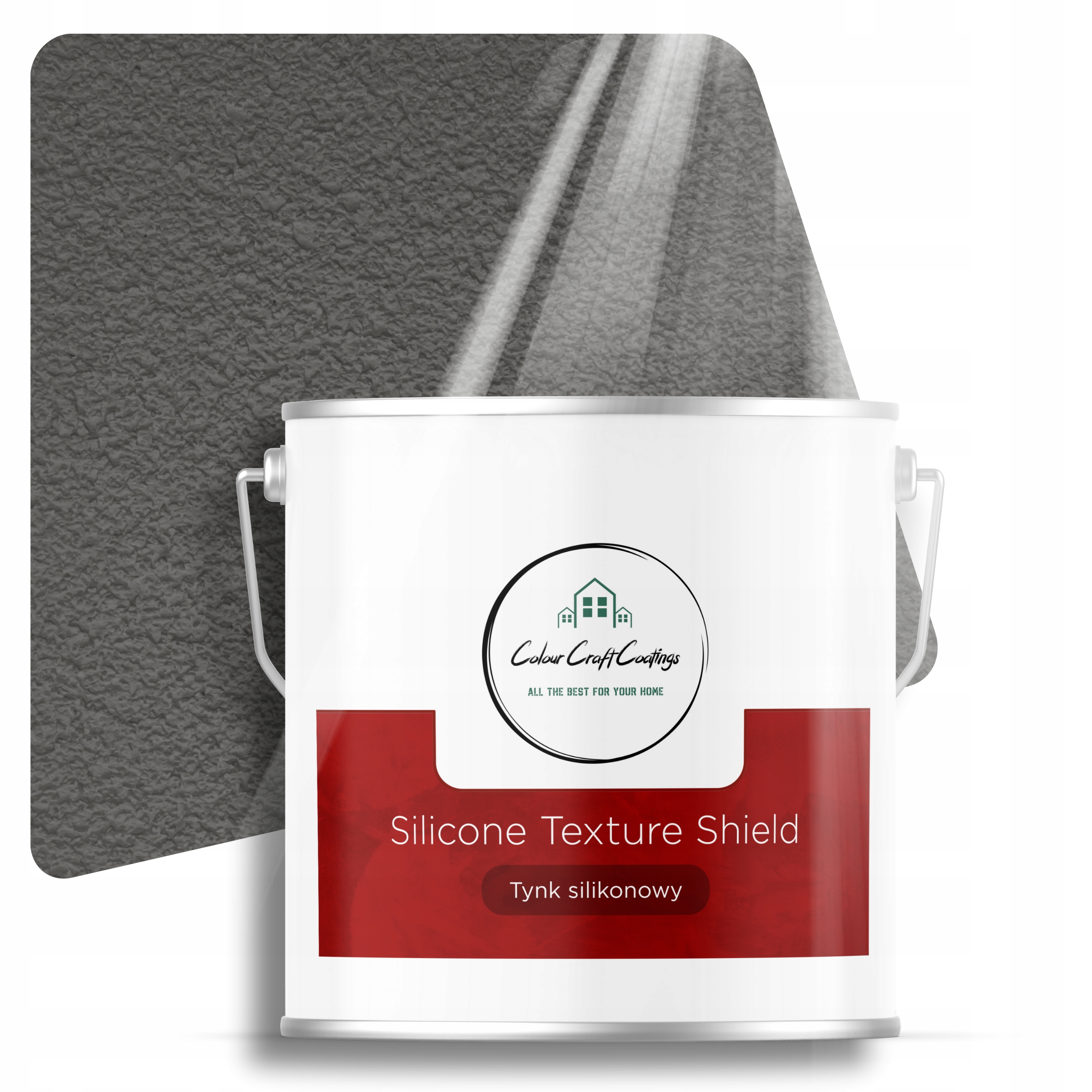 Silikonová Fasádní Omítka Granulace 1.5 MM Beránek Antracit 7 Kg F276