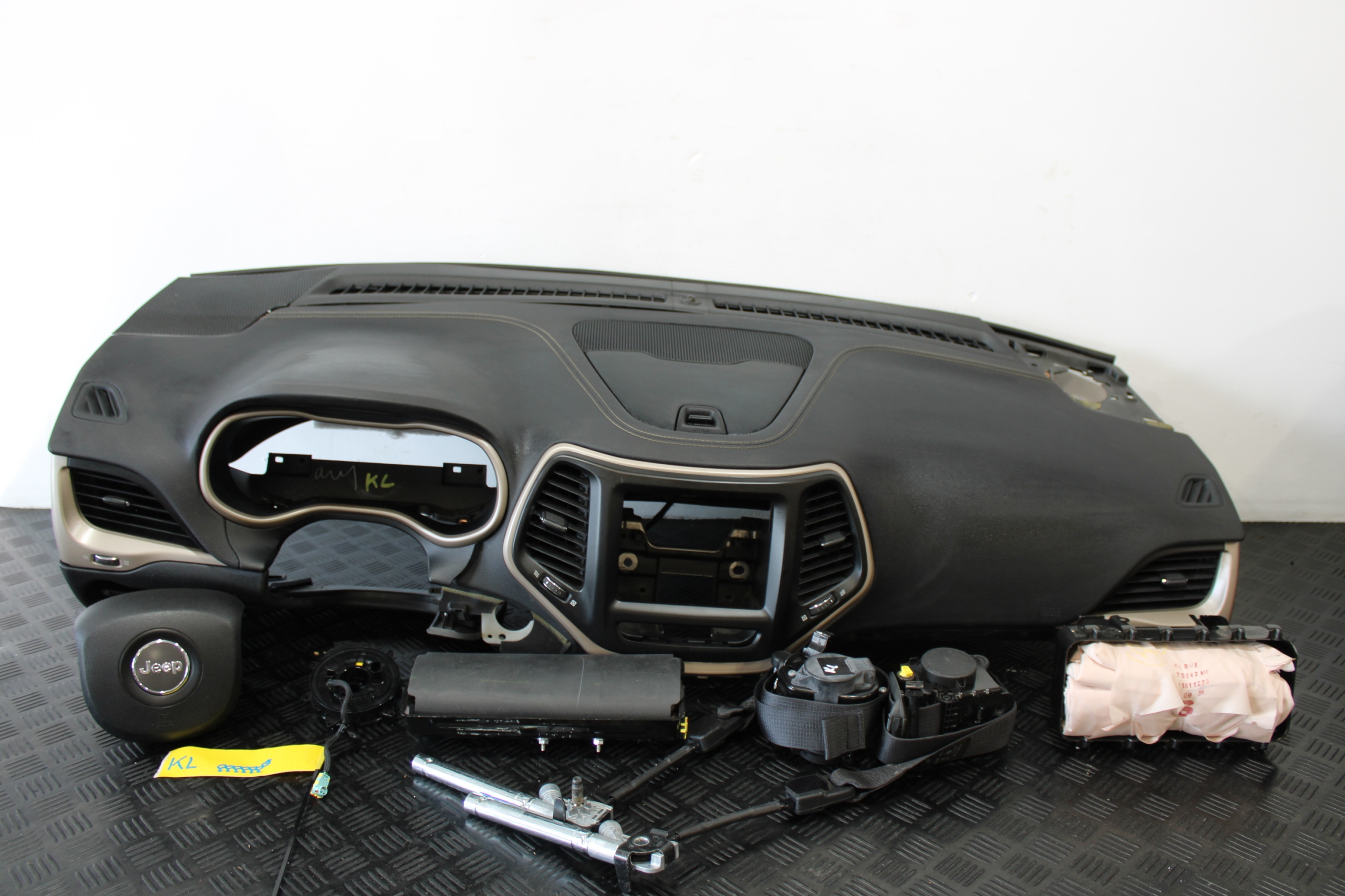 dashboard console airbag airbags JEEP CHEROKEE V 5 KL 2,2CRD
