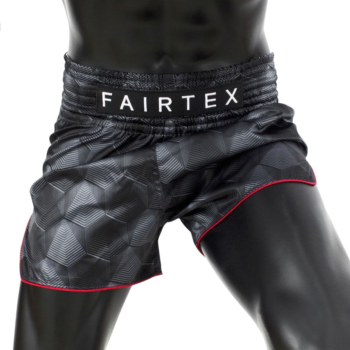 Fairtex Kraťasy Muay-Thai BS1901 Stealth Černé M