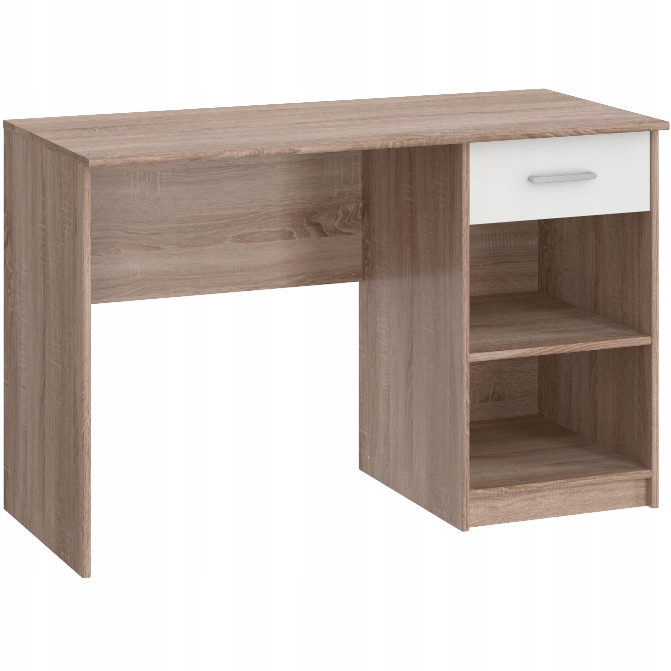 

Biurko Rosa 1S 120CM Białe/dąb Sonoma Mafmeble