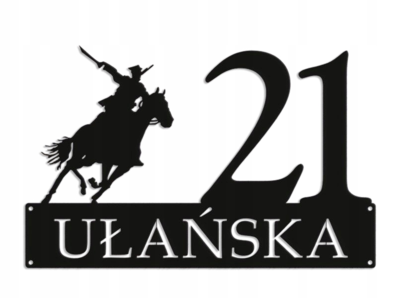 Číslo Na Dom 80 cm Tabuľa Adresa Ocel 2 mm Grafika 5749