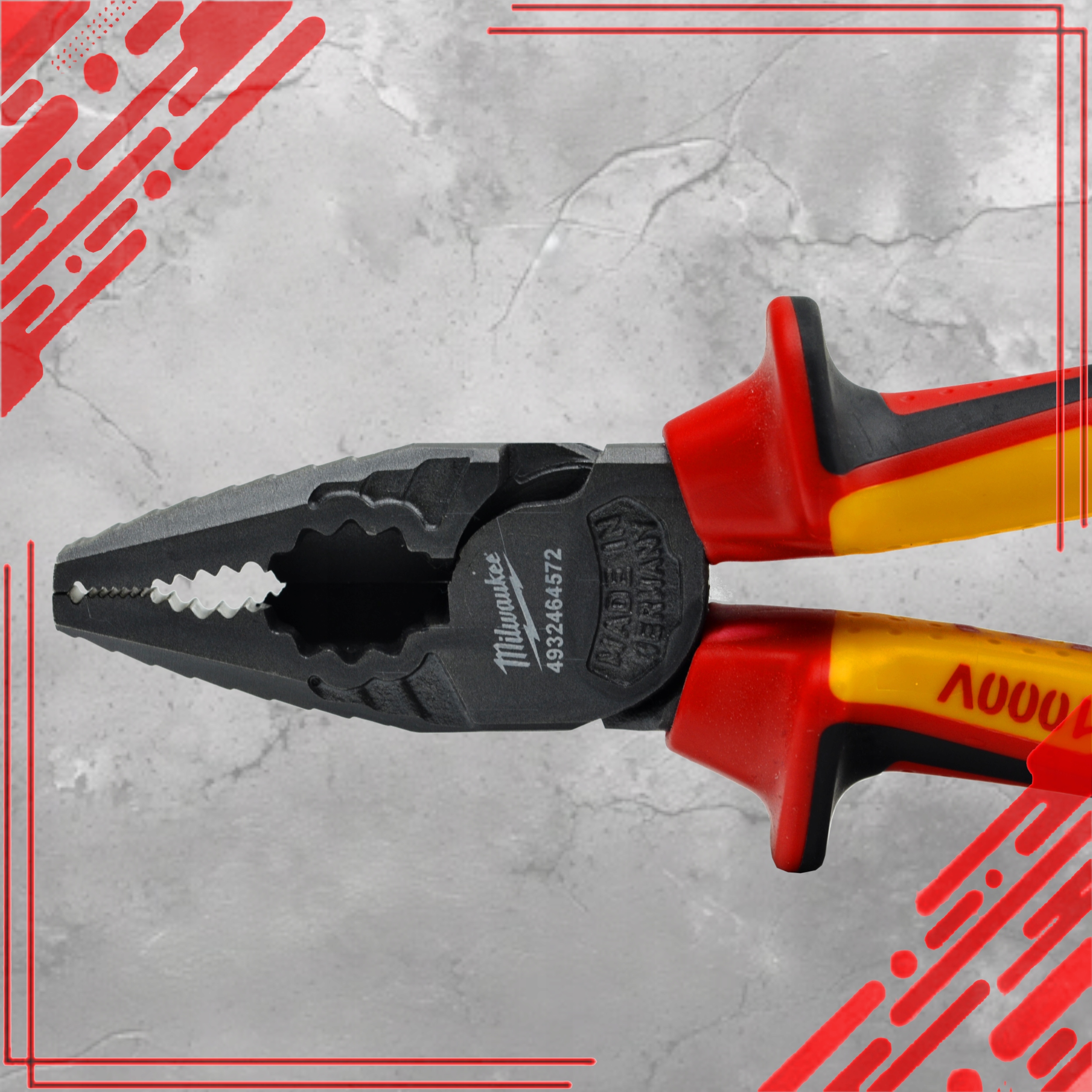 ZESTAW SZCZYPIEC SZCZYPCE BOCZNE DŁUGIE VDE KOMBINERKI 3SZT DLA ELEKTRYKA EAN (GTIN) 4058546225209