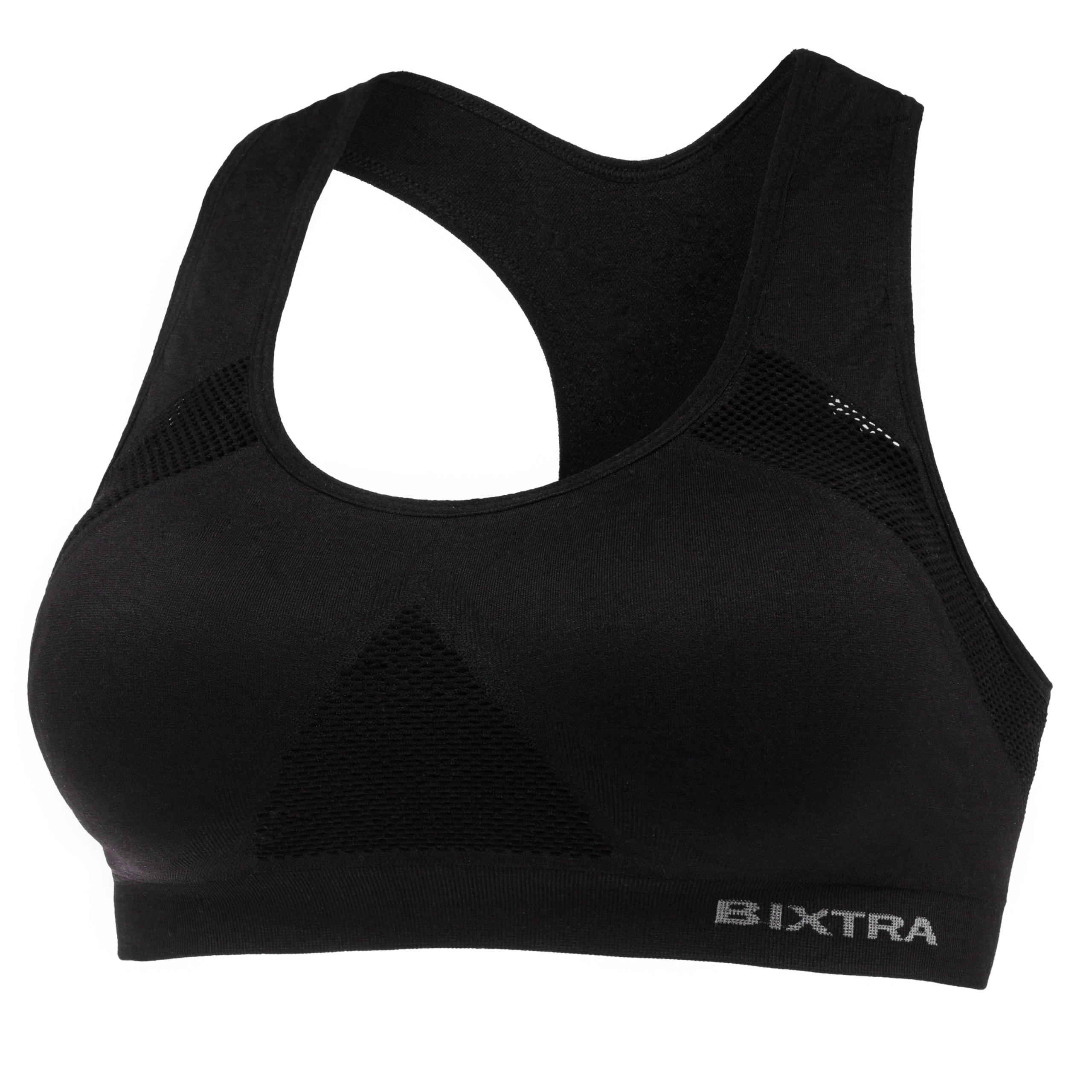 Biustonosz stanik top crop sportowy clima cool oddychający bezszwowy czarny Marka Anet