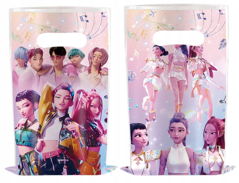 Torebki prezentowe HUNTRIX DEMON HUNTERS 10szt