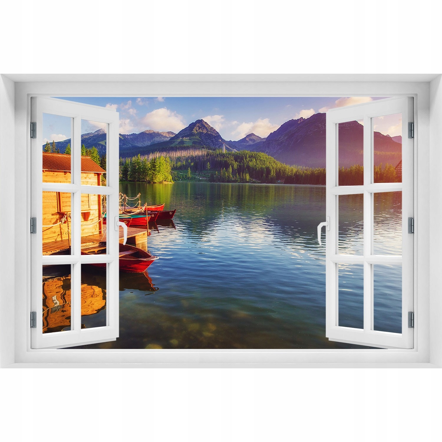 

Fototapeta Naklejka na ścianę Jezioro w górach