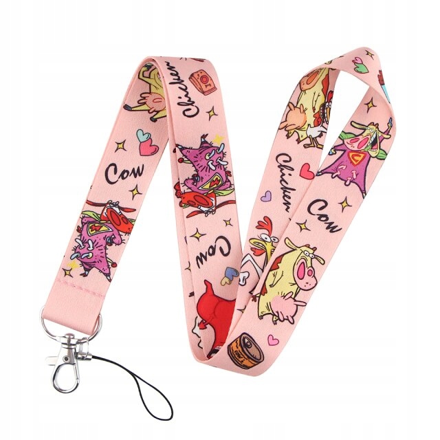 

Smycz na klucze Cow & Chicken ,krowa I Kurczak