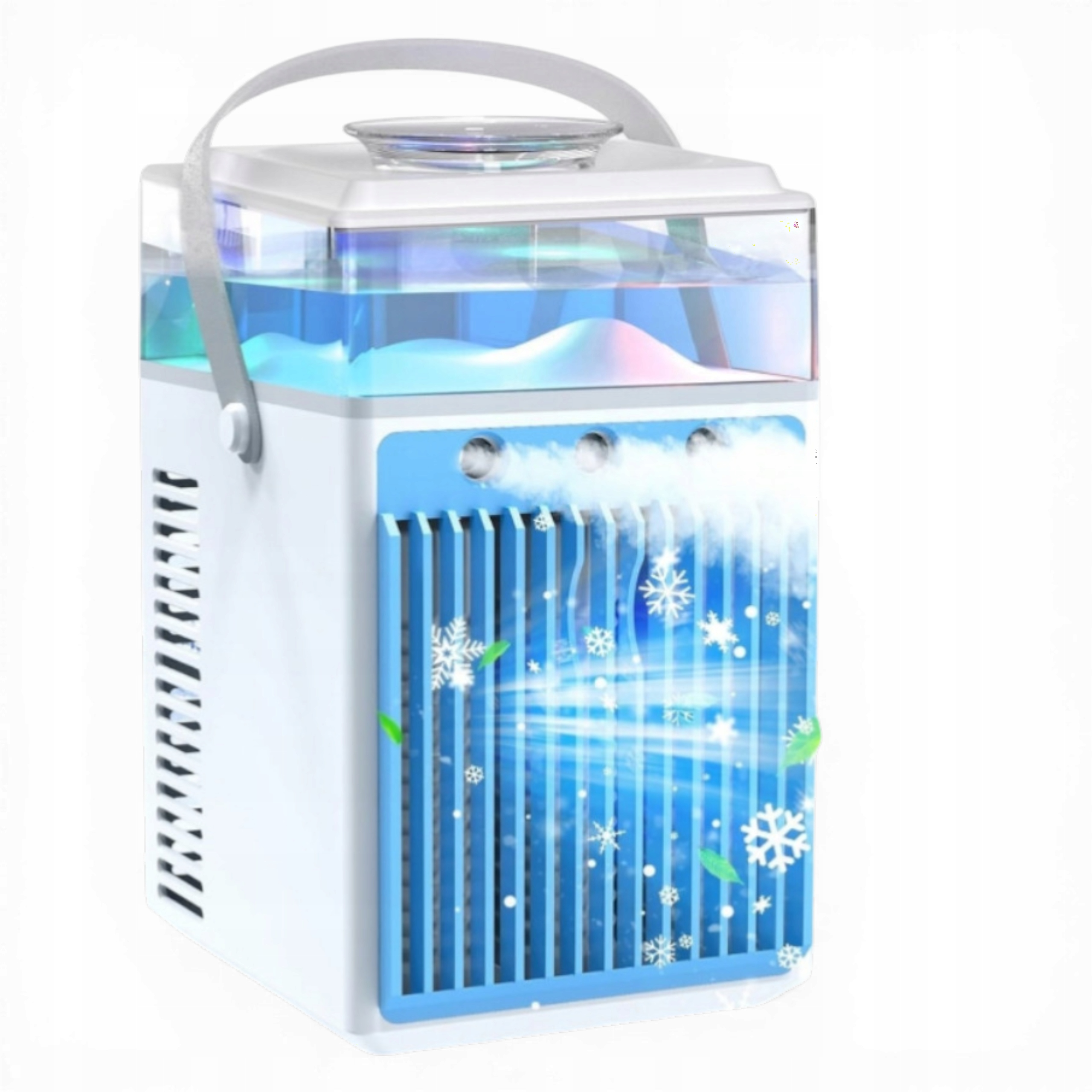 Přenosný klimatizátor 4v1 – dobíjecí s dálkovým ovládáním