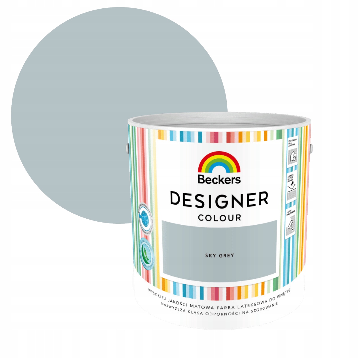 Beckers Designer Color 2,5 l nebesky šedá