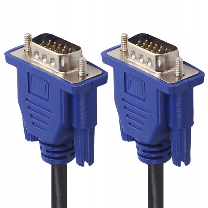 Kabel Wideo Vga-vga do Monitora Vga D-sub Full Hd 1,3M