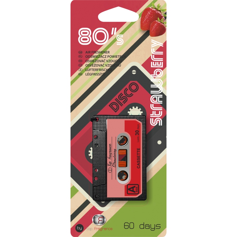 

Zapach Odświeżacz Kaseta Magnetofonowa Strawberry