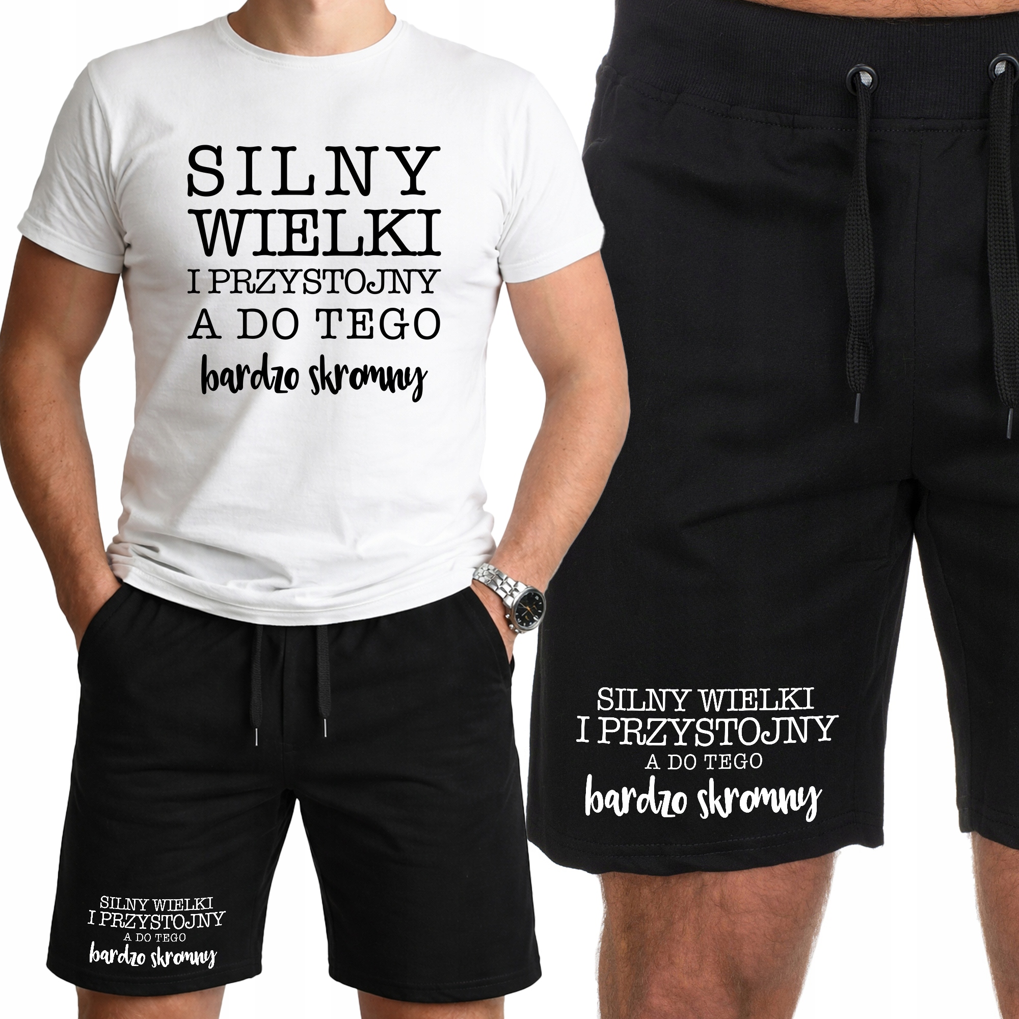 Sportovní komplet Pánský Set Oblečení na Trénink Silný Velký A Přátelský- L