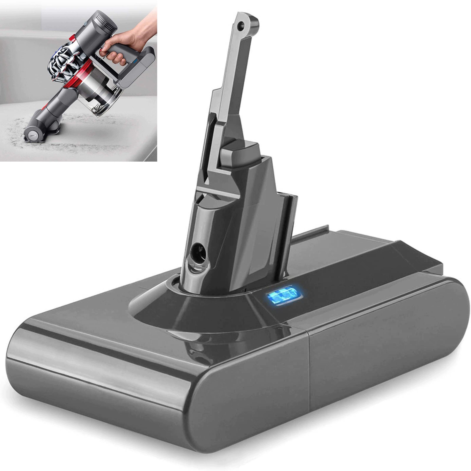 Baterie Akumulátor Pro Dyson V8 Absolute Animal Fluffy Motorhead SV10 21.6V