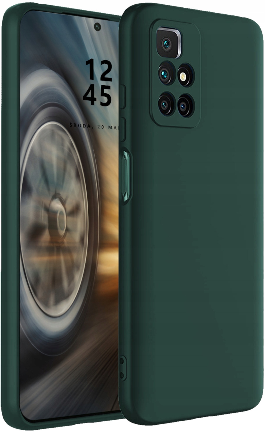 

Etui Liquid Silicone Do Redmi 10 2022 Szkło