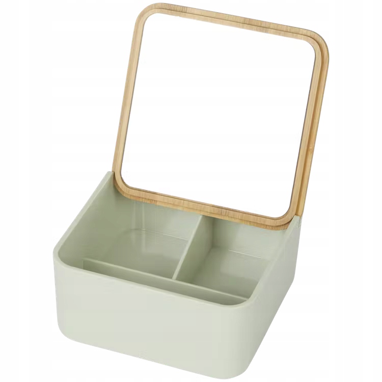 

Organizer pojemnik na kosmetyki z lusterkiem 14x14