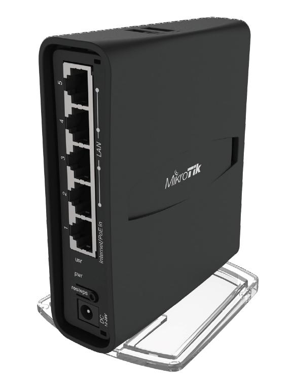 MikroTik RBD52G-5HacD2HnD-TC Duálny 2,4/5GHz router hAP ac2 TowerCase