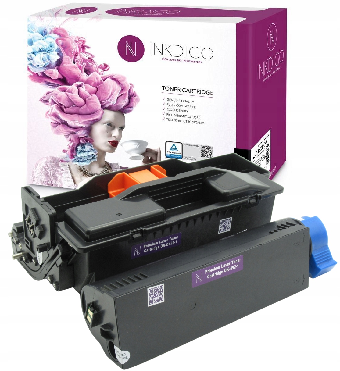 

Bęben Toner Inkdigo Tuv Oki B432DN MB492DN 512DN