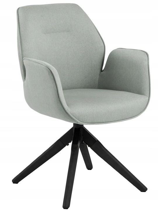 Stolička do jedálne, kuchyne, obývačky Bestall Grey Black, mechanizmus auto-return