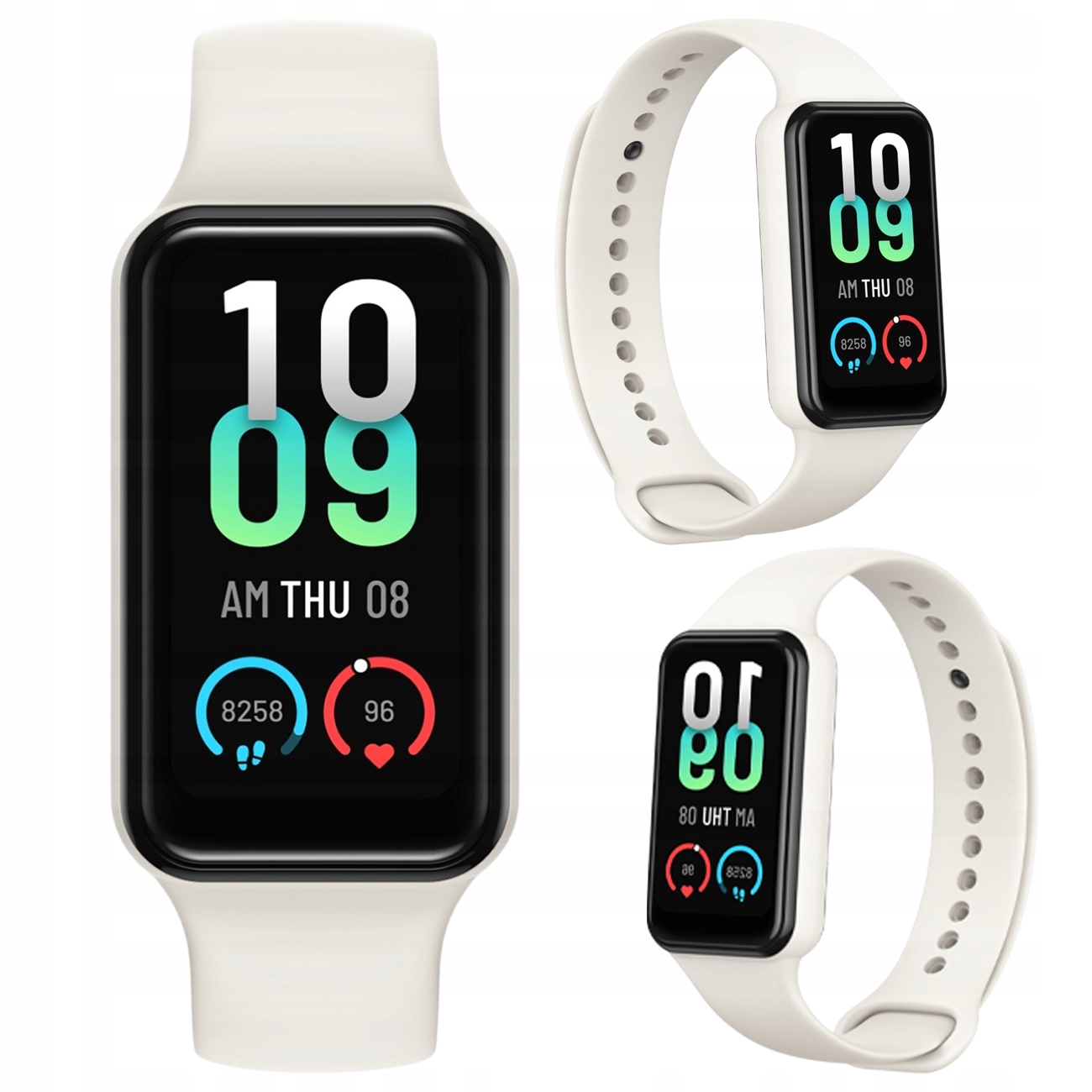 Smartband Řemínek Náramek Amazfit Band 7 Béžový Bluetooth Amoled 1.47" 232 mAh