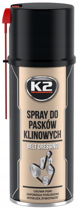 K2 BELT DRESSING SPRAY DO PASKÓW KLINOWYCH - 400ML