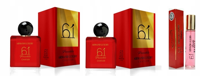 Chatler Armand Luxury 61 Possible 2x100 ml 30 ml parfémovaná voda