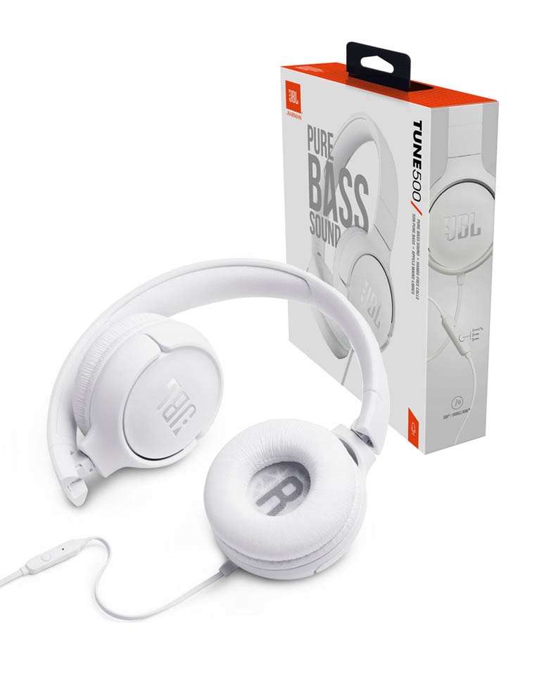 

Jbl Tune 500 Przewodowe Słuchawki Nauszne Mikrofon
