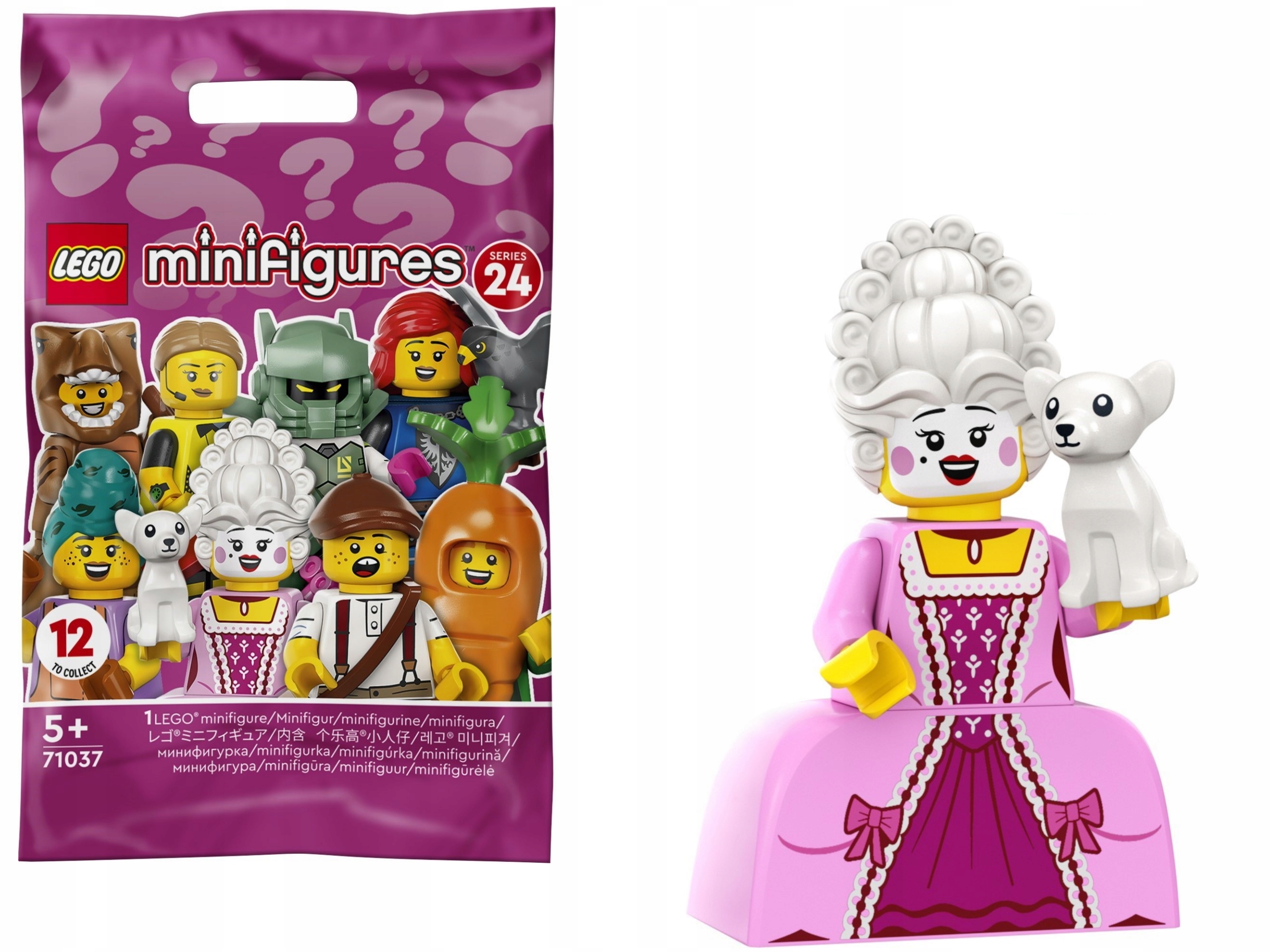 

Lego Minifigures Seria 24 Dama z pieskiem 71037