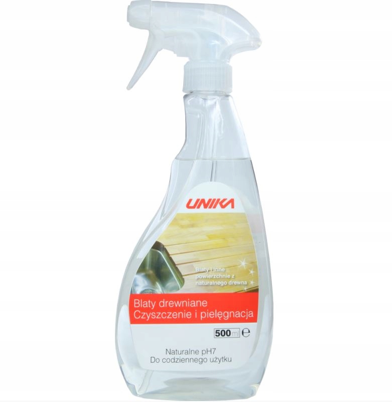 

Płyn do powierzchni z litego drewna Unika