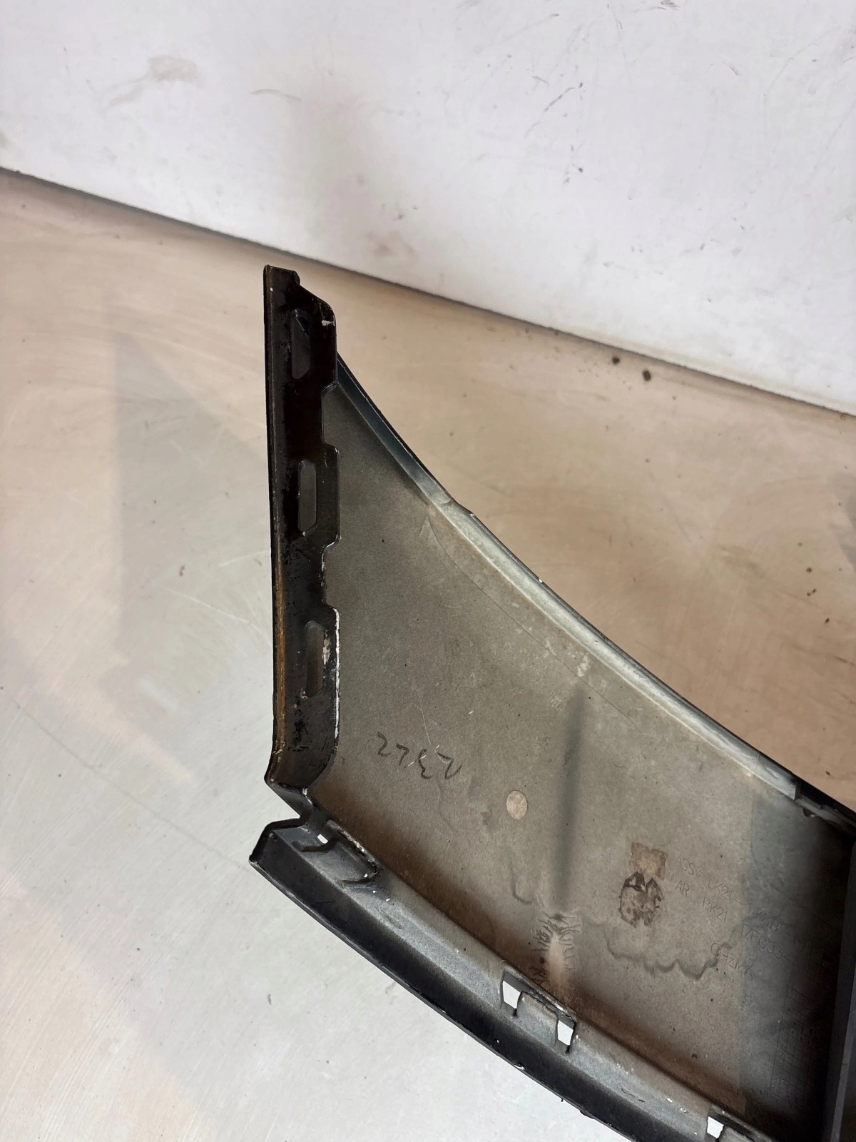 nárazník předek přední maska ford transit custom mk8 cerný
