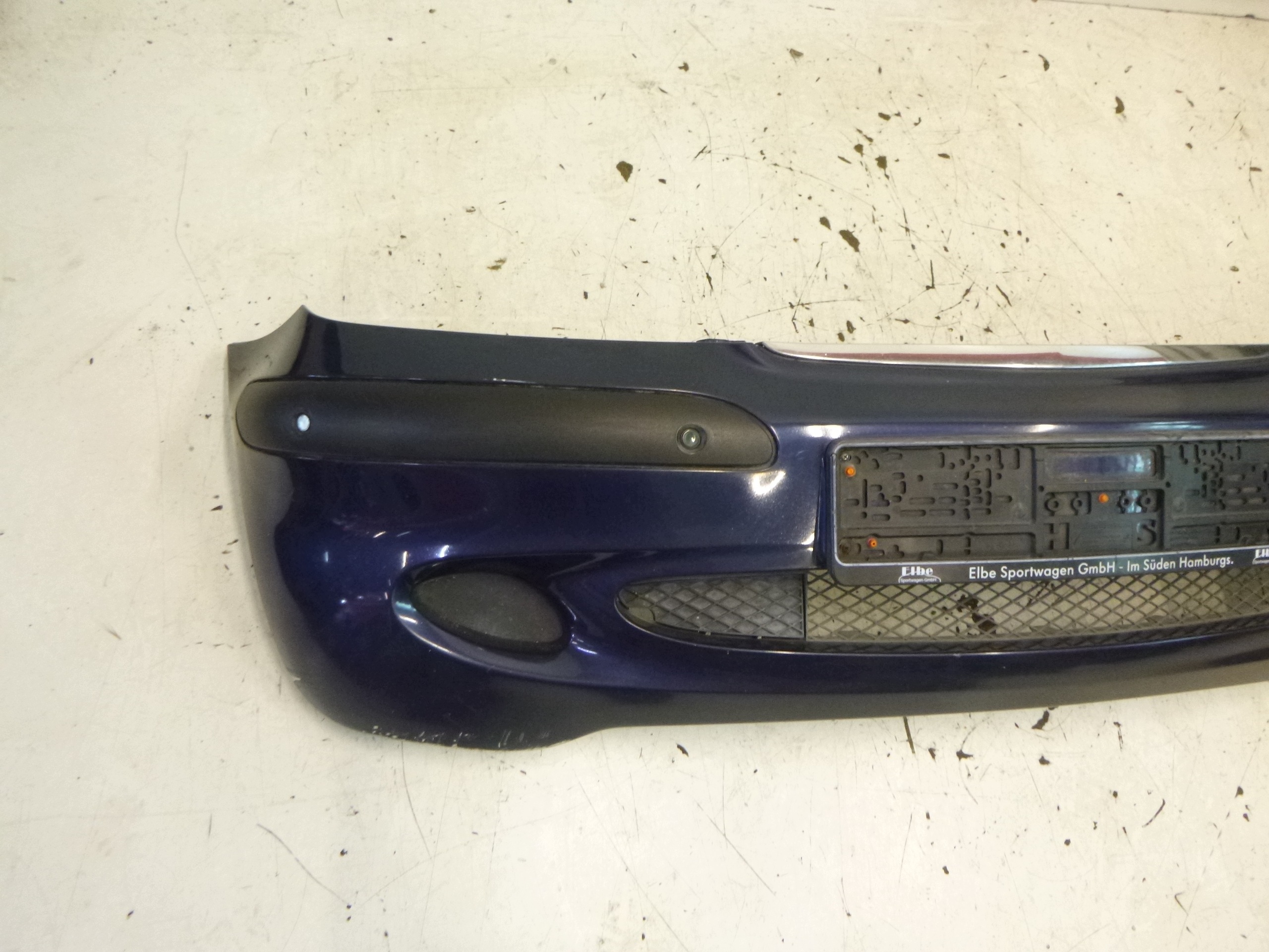 bumper front Mercedes class A W168 Lift 01-04 PDC 375 Atoll Blue